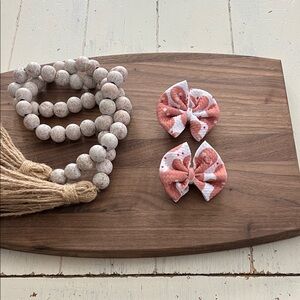 Gingerbread man Kids Hair Bows